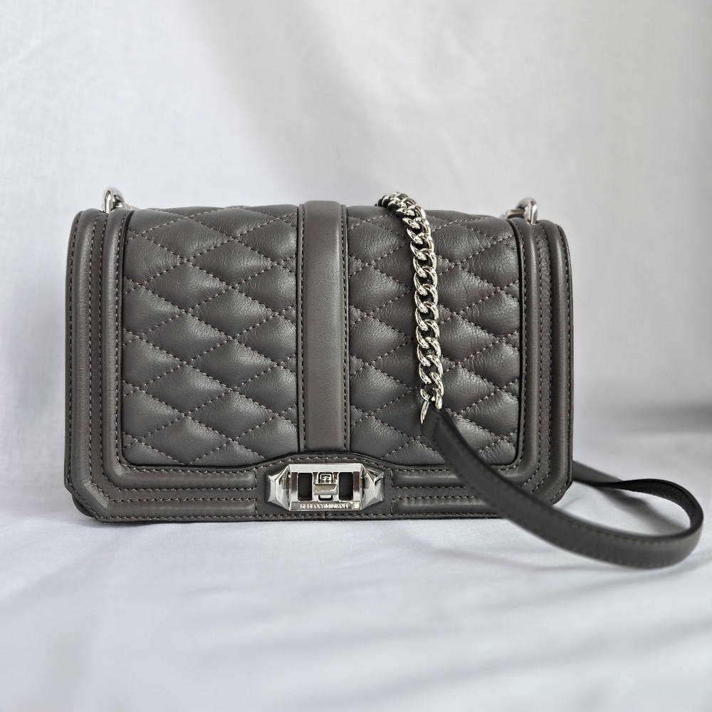 Rebecca Minkoff Love Quilted Crossbody Handbag